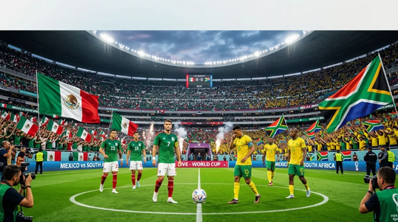 México vs África do Sul: Análise e Apostas para o Jogo de Abertura do Mundial 2026